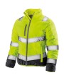 Vestes personnalisable RESULT Women's Soft Padded Safety Jacket