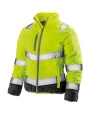 Jassen RESULT Women's Soft Padded Safety Jacket voor bedrukking &amp; borduring