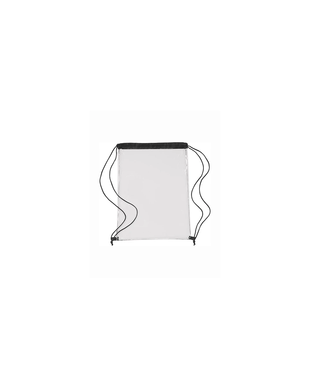 PRINTWEAR Transparent Backpack Taschen personalisierbar