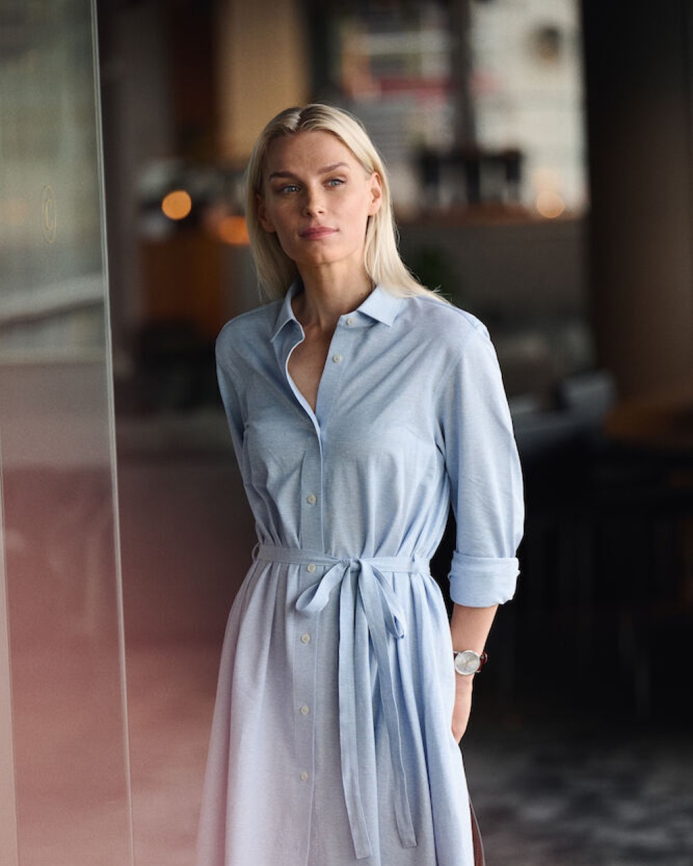 Robes personnalisable J. HARVEST & FROST Indigo Bow 133
Robe Chemise Femmes