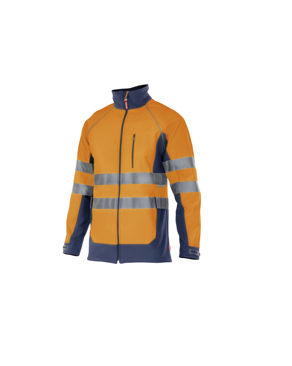 VELILLA TWO-TONE HIGH VISIBILITY SOFTSHELL JACKET Softshells personalisierbar