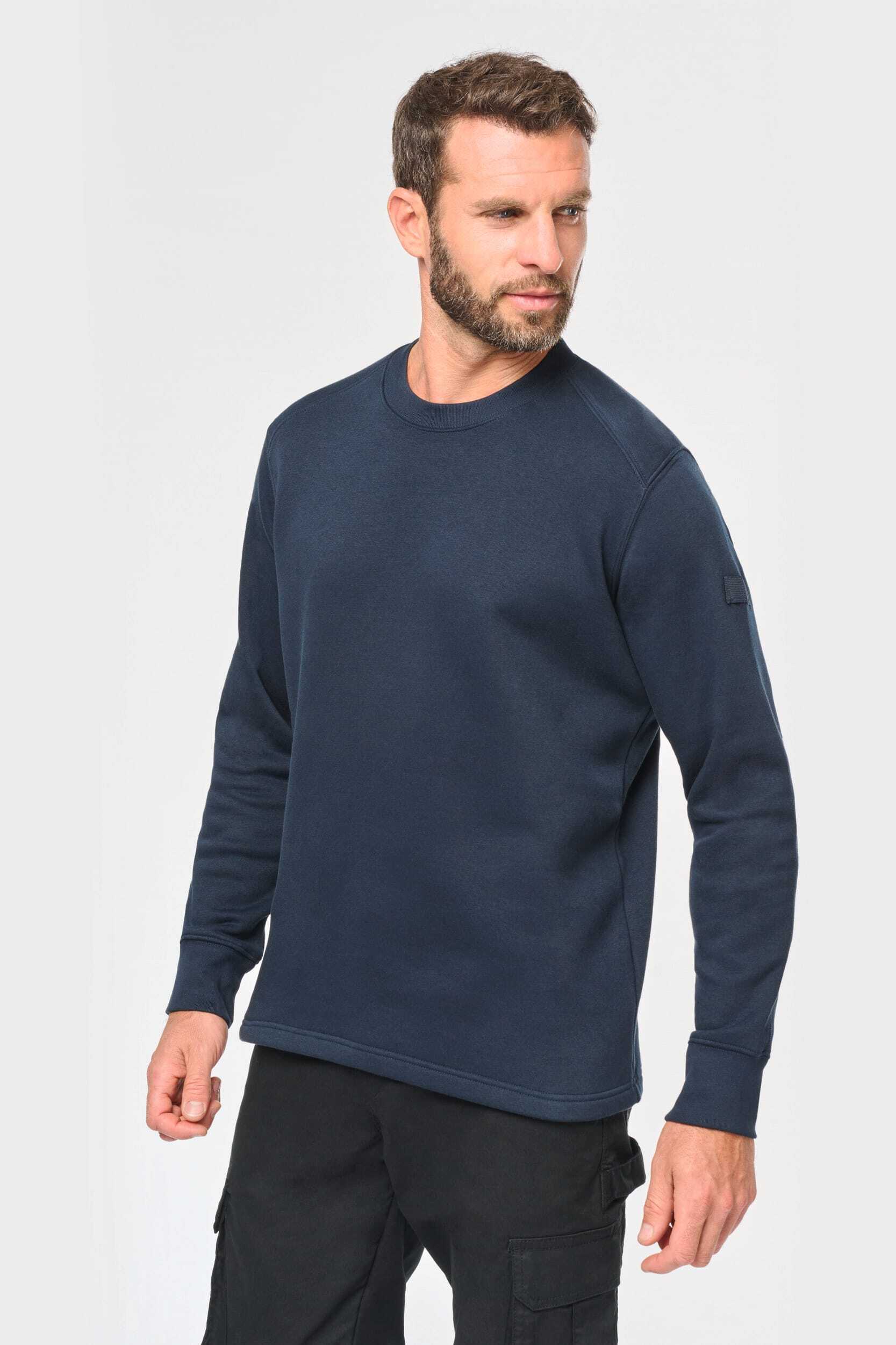 Sweat-shirts personnalisable WK. DESIGNED TO WORK Sweat-shirt manches montées homme