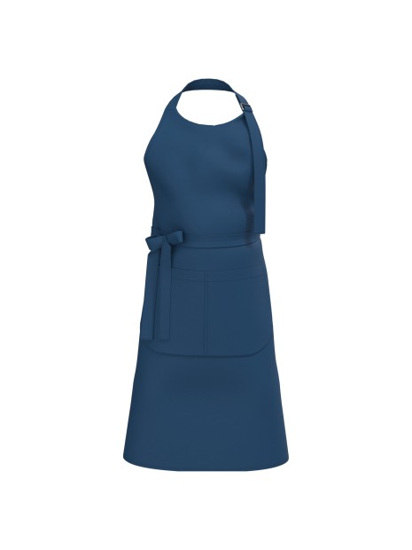 KARIBAN Tablier avec poche en coton Bio /api/colors/ed7ae569-720e-478c-a34b-585a5518215e personnalisable