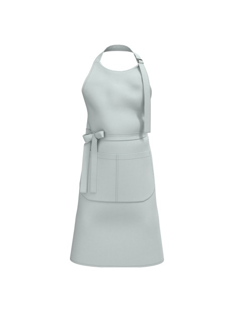 KARIBAN Tablier avec poche en coton Bio /api/colors/b8c3da1f-f409-43cb-b759-5e63471e125b personnalisable