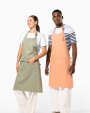 Tabliers personnalisable Kariban Tablier avec poche en coton Bio
