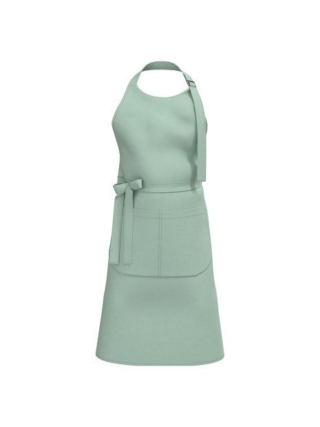 KARIBAN Tablier avec poche en coton Bio /api/colors/9461b1f5-f20c-4909-acf0-8bf53fdec48b personnalisable