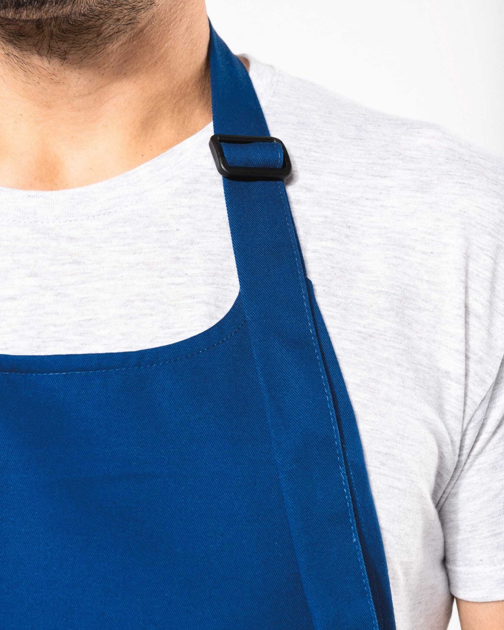 KARIBAN Bio-Baumwolle Schürze mit Tasche Schürzen personalisierbar