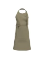 KARIBAN Tablier avec poche en coton Bio /api/colors/cbc606db-3872-472f-aafa-fd357d7a6c3f personnalisable