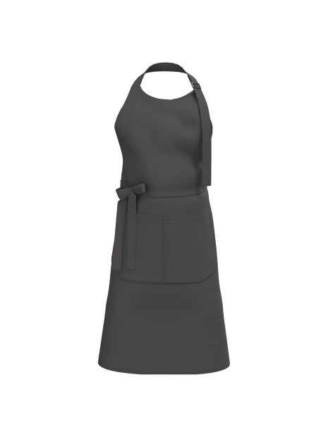 KARIBAN Tablier avec poche en coton Bio /api/colors/3664e9be-231a-44a8-bacd-707b001b474c personnalisable