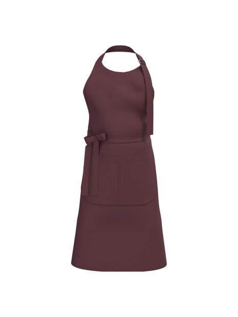 KARIBAN Tablier avec poche en coton Bio /api/colors/deea14a1-f8cc-47b4-910a-10a299374419 personnalisable