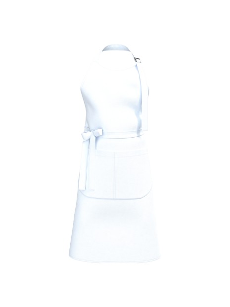 KARIBAN Tablier avec poche en coton Bio /api/colors/7a92cd2d-10d2-40b4-928b-296bb7487506 personnalisable