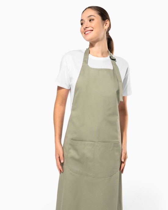 Tabliers personnalisable Kariban Tablier avec poche en coton Bio
