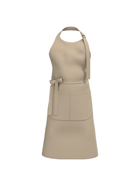KARIBAN Tablier avec poche en coton Bio /api/colors/0287a885-741b-4207-a2e1-81192e845b4b personnalisable