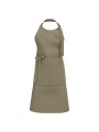 KARIBAN Tablier avec poche en coton Bio /api/colors/cbc606db-3872-472f-aafa-fd357d7a6c3f personnalisable