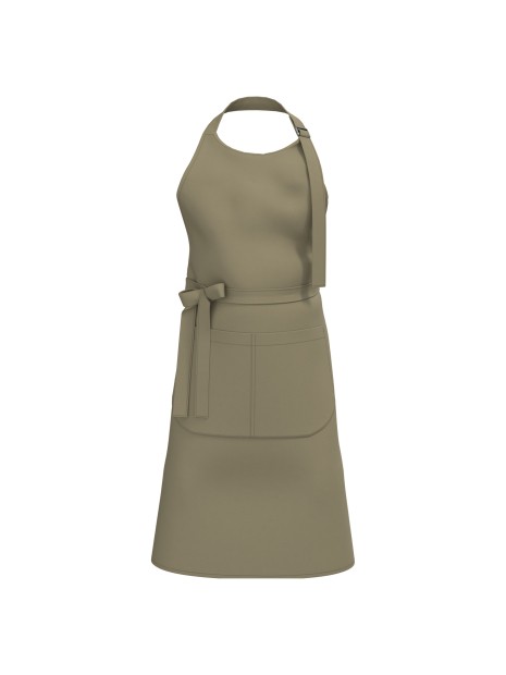 KARIBAN Tablier avec poche en coton Bio /api/colors/cbc606db-3872-472f-aafa-fd357d7a6c3f personnalisable