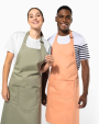 Tabliers personnalisable Kariban Tablier avec poche en coton Bio