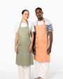 Tabliers personnalisable Kariban Tablier avec poche en coton Bio