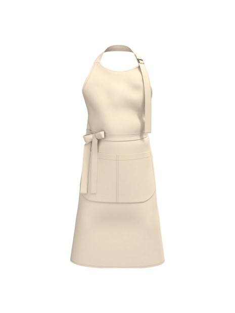 KARIBAN Tablier avec poche en coton Bio /api/colors/a97c0345-672e-42f2-9afe-b1145dea3541 personnalisable