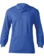 GILDAN Premium Cotton Adult Double Piqué Polo LS Poloshirts personalisierbar