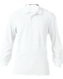 GILDAN Premium Cotton Adult Double Piqué Polo LS Poloshirts personalisierbar