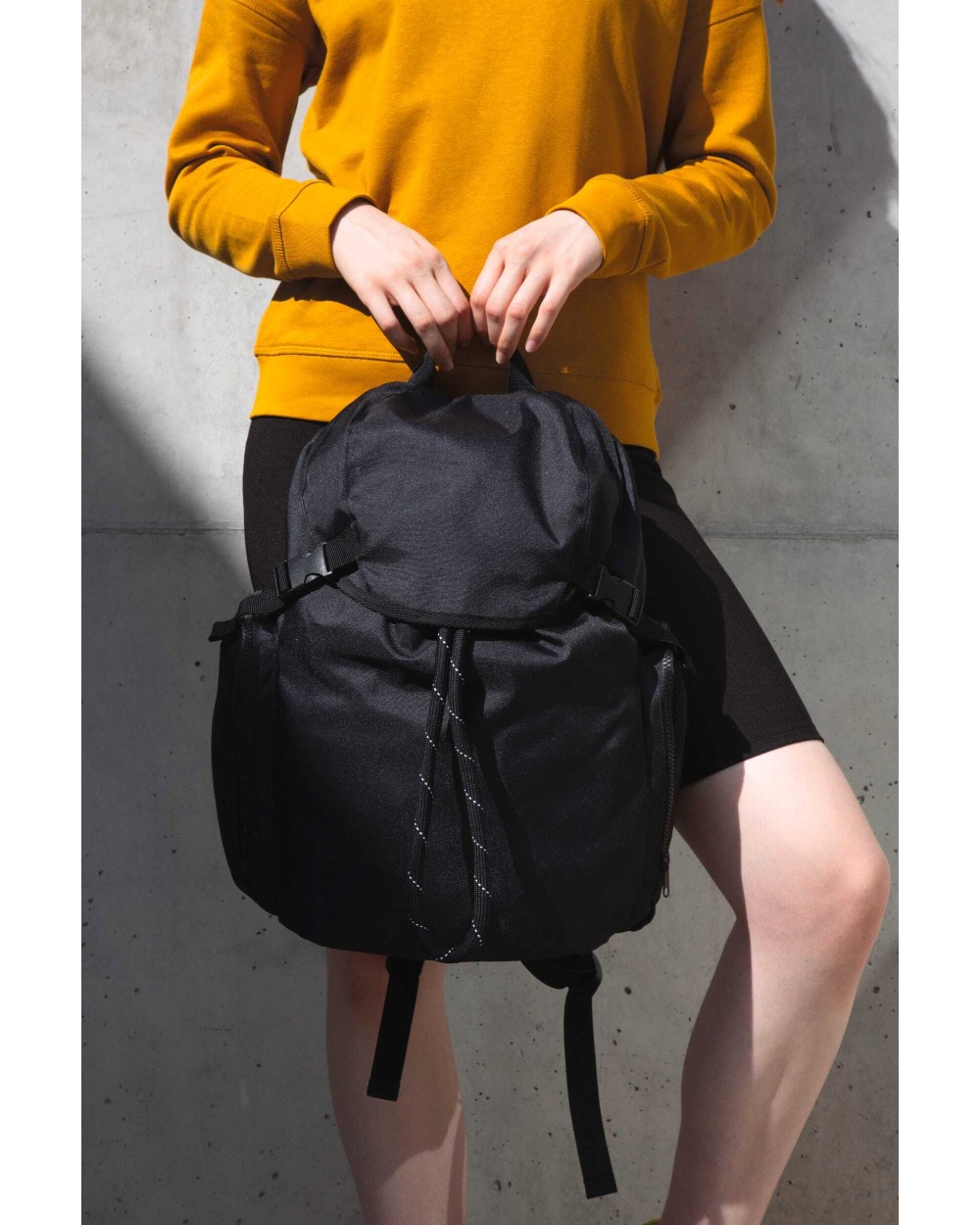 KIMOOD Recycelter Sport City-Rucksack im Lifestyle-Look Taschen personalisierbar