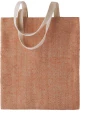 Tote bags personnalisable KIMOOD Sac en toile de jute teint 100% naturel