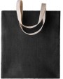 KIMOOD Jutetasche; 100% gefärbtes Naturgarn Tote Bags personalisierbar