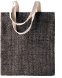 Tote bags personnalisable KIMOOD Sac en toile de jute teint 100% naturel