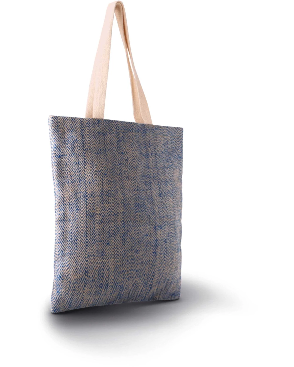 Tote bags personnalisable KIMOOD Sac en toile de jute teint 100% naturel