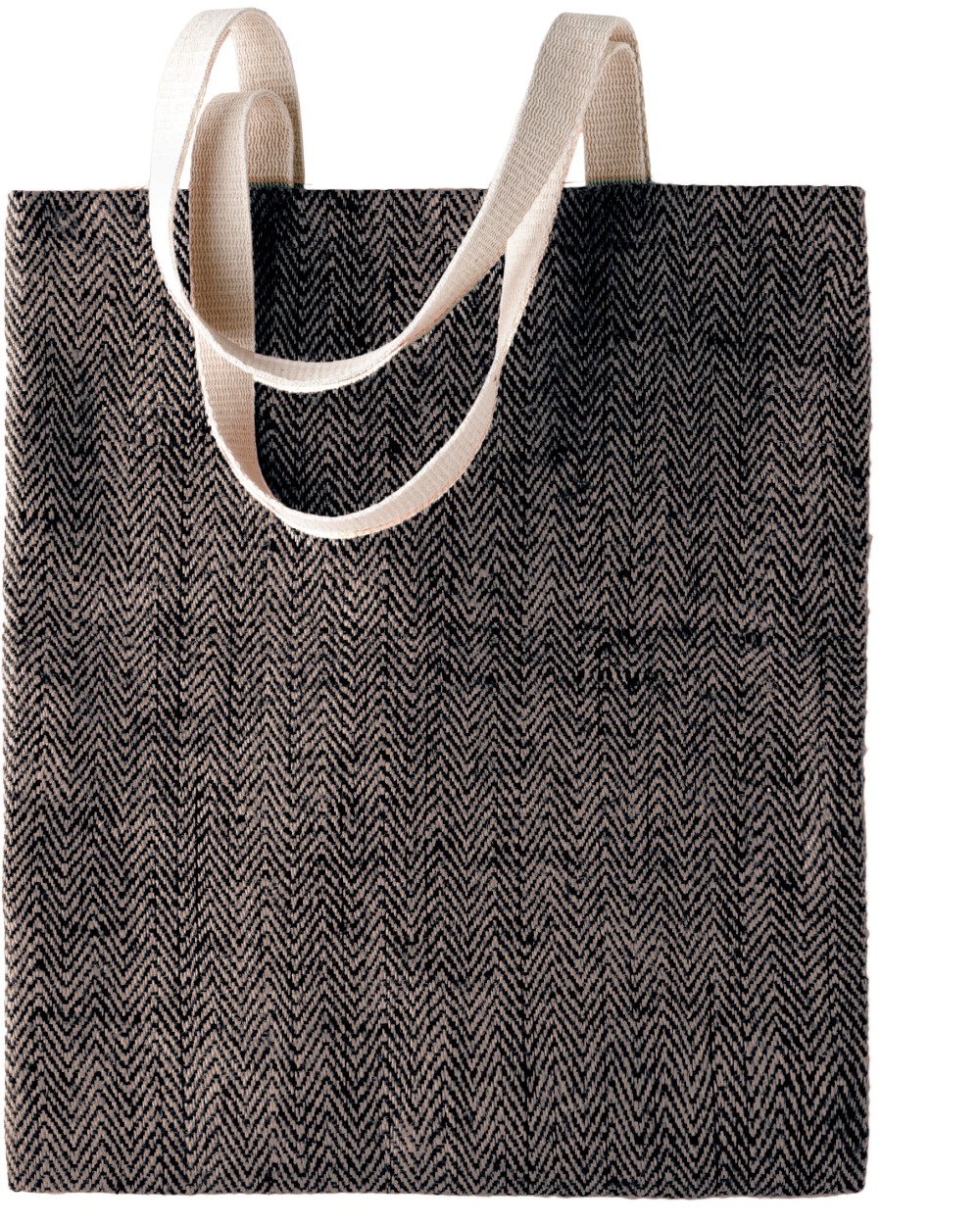 KIMOOD Jutetasche; 100% gefärbtes Naturgarn Tote Bags personalisierbar