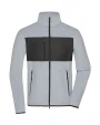Polar Fleeces JAMES & NICHOLSON Men´s Fleece Jacket voor bedrukking &amp; borduring