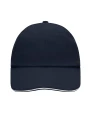 MYRTLE BEACH 6 Panel Raver Sandwich Cap Kappen personalisierbar