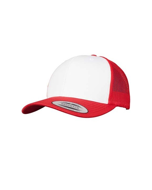 Petjes FLEXFIT Pet Retro Trucker Colored Front voor bedrukking &amp; borduring