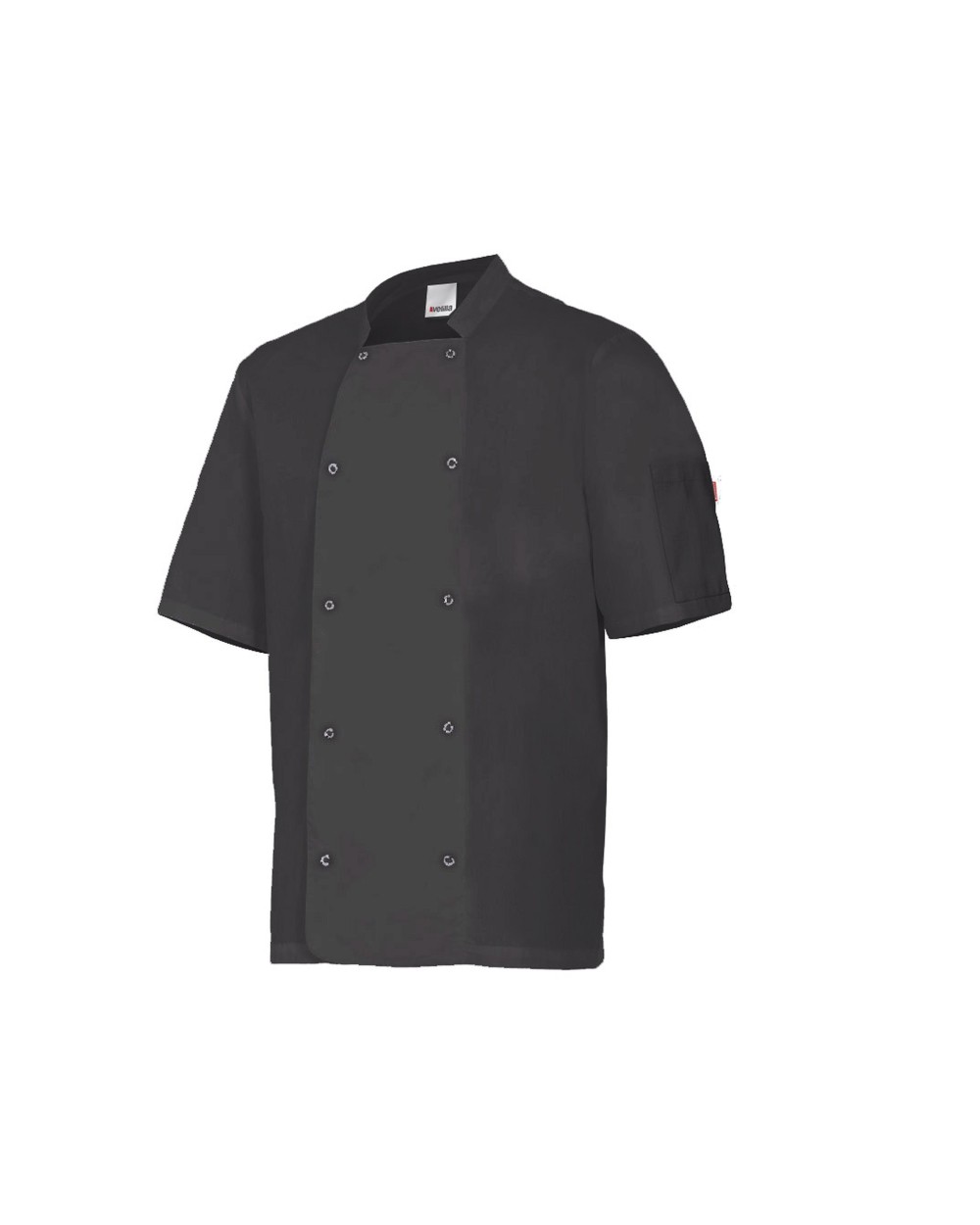 Vestes personnalisable VELILLA VESTE DE CUISINIER MC AVEC BOUTONS PRESSION