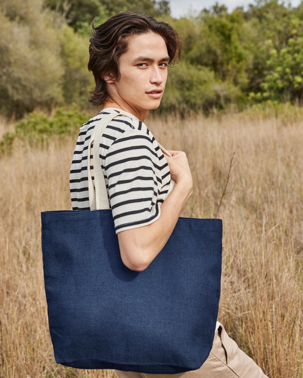 Sacs & Bagagerie personnalisable WESTFORDMILL UNLAMINATED JUTE SHOPPER