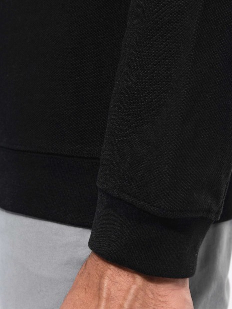 Sweat-shirts à personnaliser KARIBAN Trucker > sweat-shirt piqué col zippé homme 