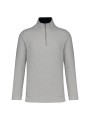 KARIBAN Trucker > sweat-shirt piqué col zippé homme /api/colors/261233a2-abd2-4ddf-aea2-753820b2d6a7 personnalisable