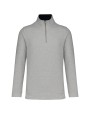 Sweaters & hoodies KARIBAN Trucker - Sweater met Ritskraag voor bedrukking &amp; borduring