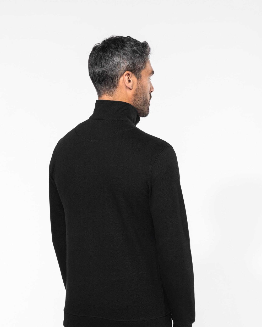 Sweat-shirts personnalisable KARIBAN Trucker > sweat-shirt piqué col zippé homme