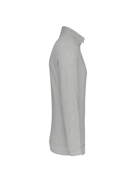 KARIBAN Trucker > sweat-shirt piqué col zippé homme /api/colors/261233a2-abd2-4ddf-aea2-753820b2d6a7 personnalisable