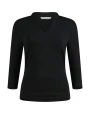T-Shirts personnalisable KUSTOM KIT Regular Fit Mandarin Collar Top 3/4 Sleeve