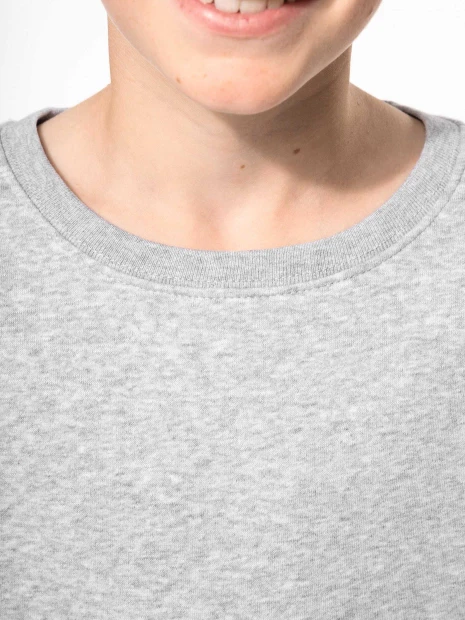 Polos à personnaliser KARIBAN Sweat-shirt col rond enfant 