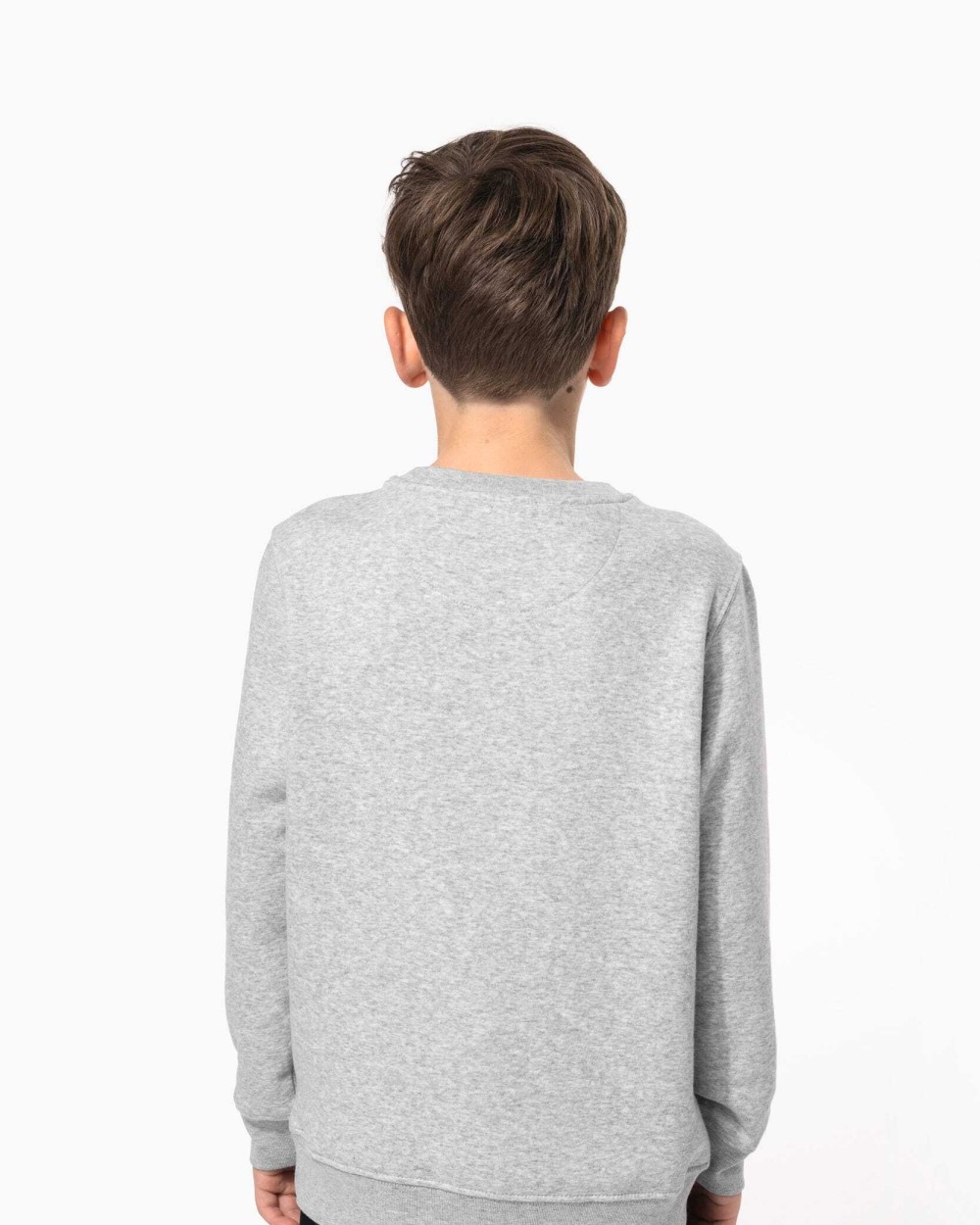 KARIBAN Sweatshirt mit Rundhalsausschnitt für Kinder Poloshirts personalisierbar