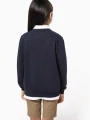 Polos à personnaliser KARIBAN Sweat-shirt col rond enfant 