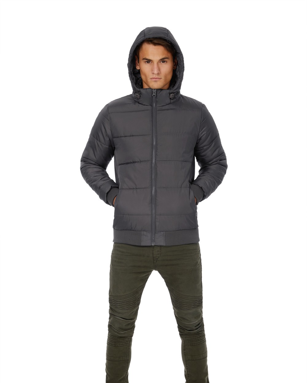 B&C SUPERHOOD MEN Jacken personalisierbar