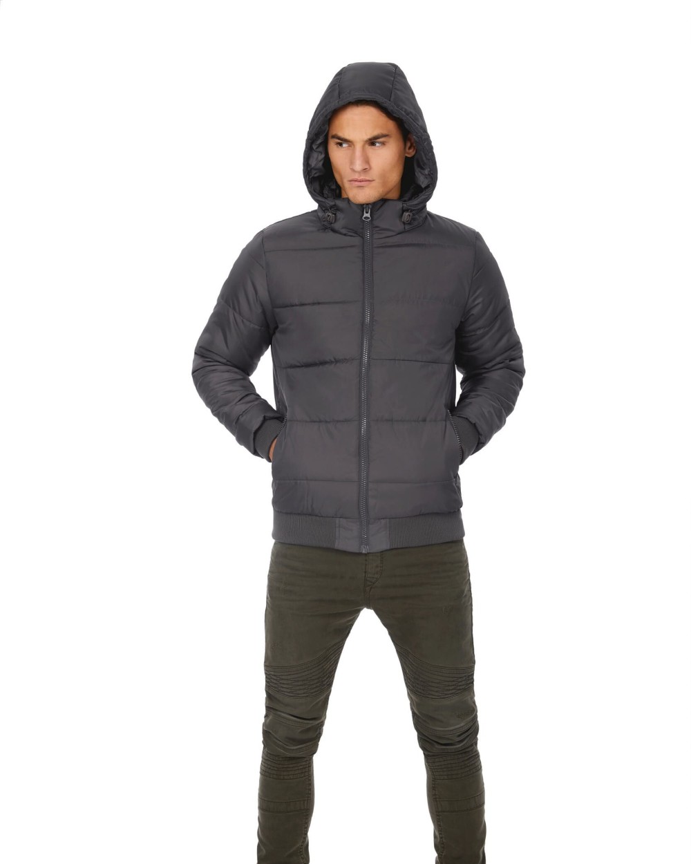 B&C SUPERHOOD MEN Jacken personalisierbar