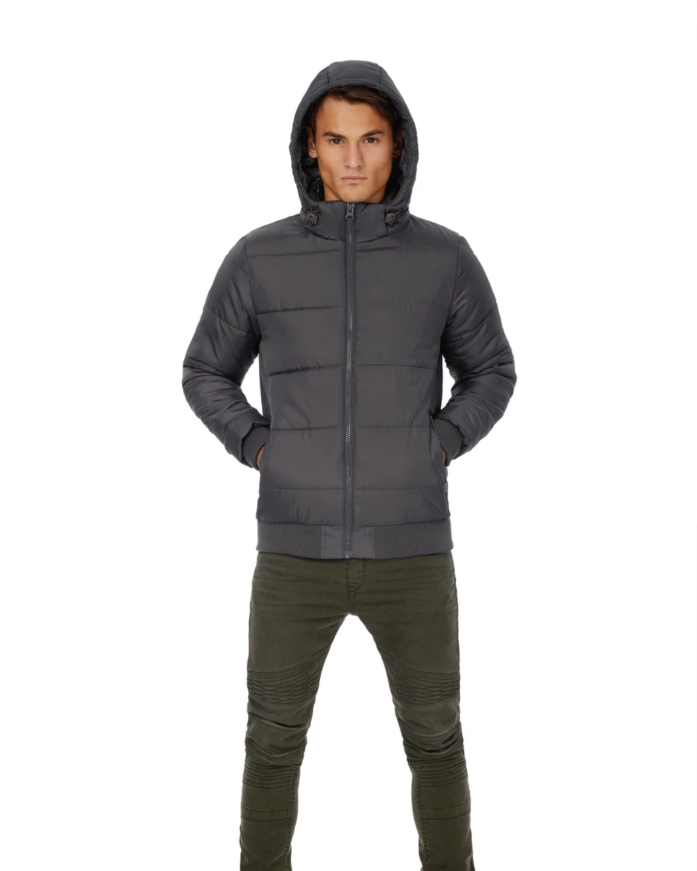 B&C SUPERHOOD MEN Jacken personalisierbar