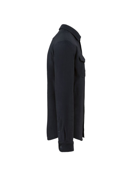 KARIBAN Surchemise polaire doublée sherpa polaire homme /api/colors/7089a02d-fc67-4560-b412-d01dd70a3cd0 personnalisable