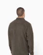 KARIBAN Fleece-Hemdjacke mit Sherpa-Futter Polar Fleeces personalisierbar