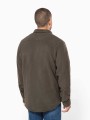 Laines polaires à personnaliser KARIBAN Surchemise polaire doublée sherpa polaire homme 